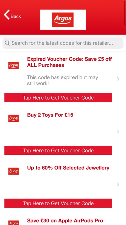 My Favourite Voucher Codes screenshot-4