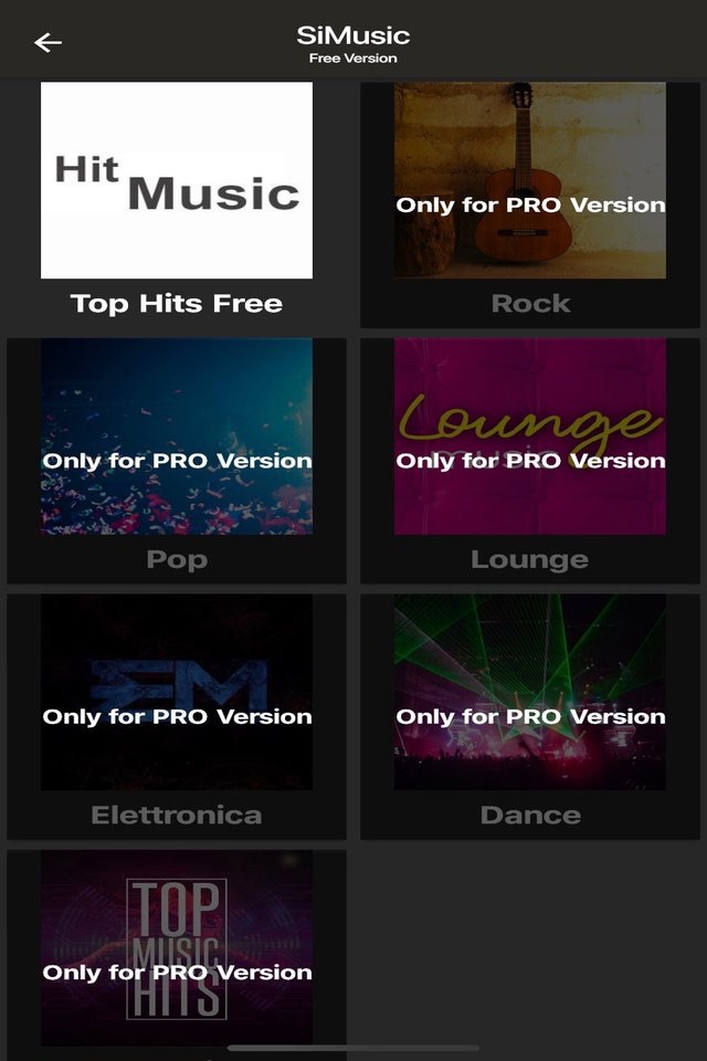 SiMusic screenshot 2