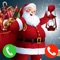 With Santa calling app for video and voice you can do below things