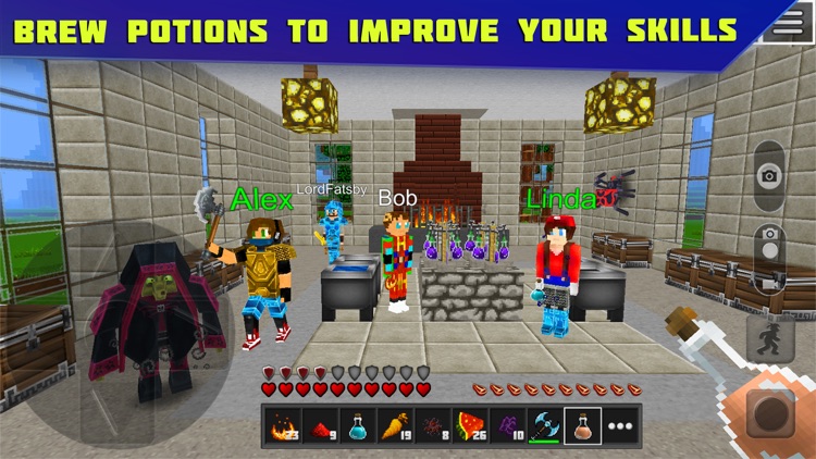 Planet of Cubes Survival Craft screenshot-4
