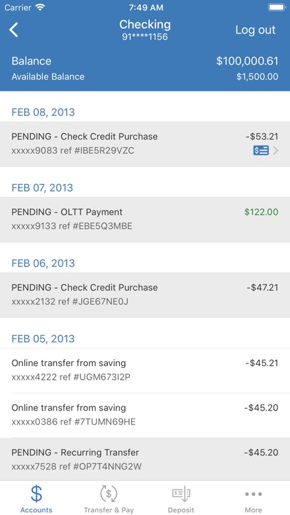 TouchBanking screenshot-3