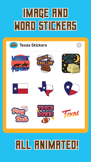 Funny Texas Animated Stickers(圖5)-速報App