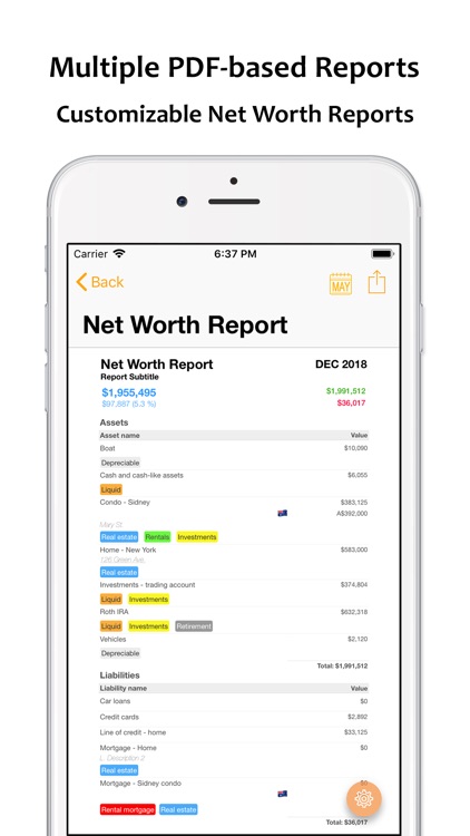 Net Worth Pro 2 screenshot-6