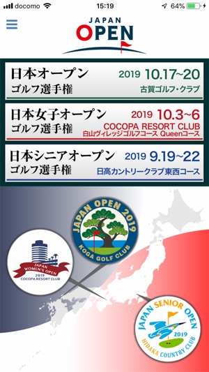 JAPAN OPEN GOLF