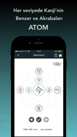 Game screenshot Color Kanji Atom apk