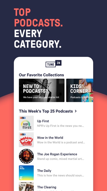 TuneIn Radio: News & Podcasts