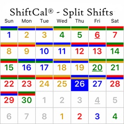 ShiftCal® for Split Shifts