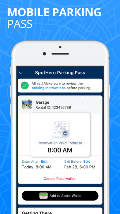 SpotHero: #1 Rated Parking App iphone images