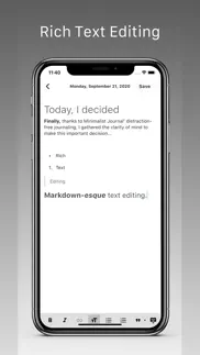 minimalist journal iphone screenshot 4