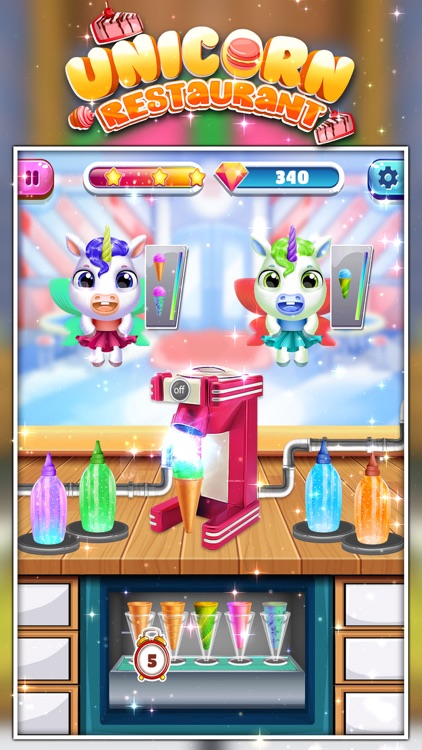 Unicorn Cooking Mania Games screenshot-3