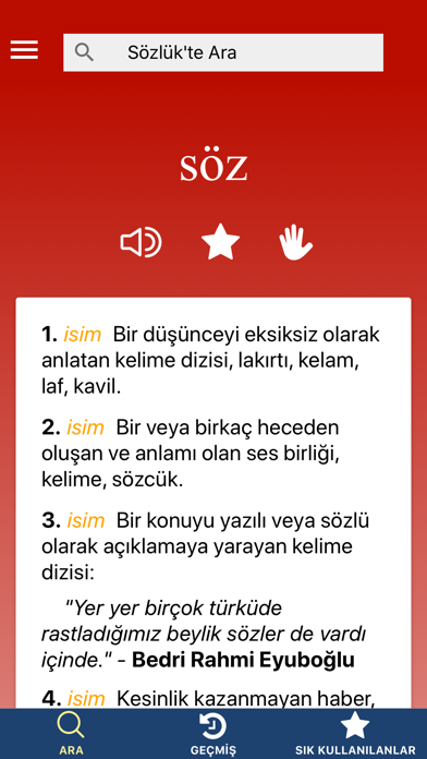 TDK Türkçe Sözlük screenshot 3