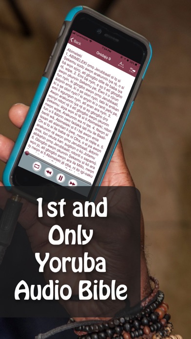 How to cancel & delete Yoruba Audio Bible from iphone & ipad 1