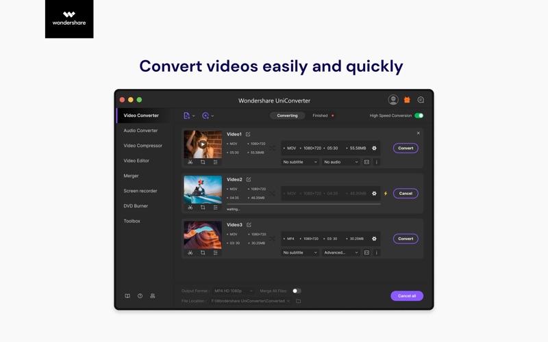 UniConverter- Video Converter Screenshots