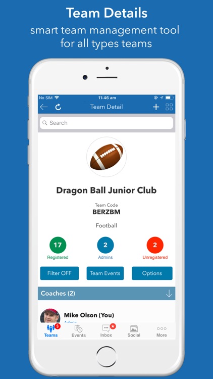 InstaTeam sports team manager screenshot-8