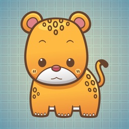 Sticker Me Cute Leopard