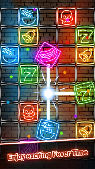 NeonPang : Cross Match Puzzle screenshot 4