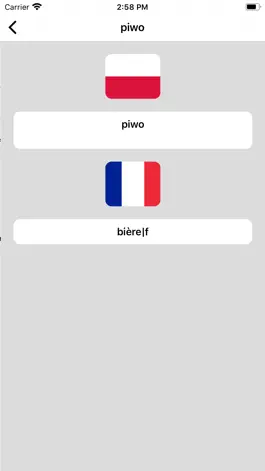 Game screenshot Dictionnaire Polonais-Français hack