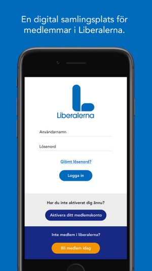 Liberalernas Medlemsapp