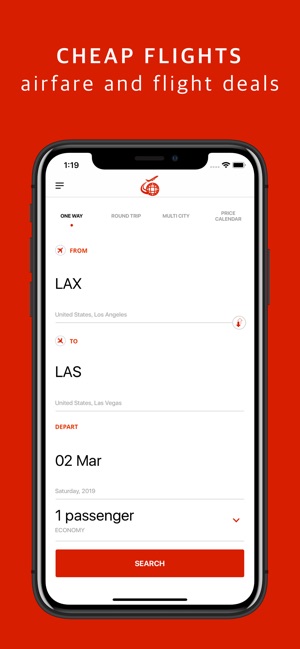 ‎Red Tickets - Cheap Flights on the App Store