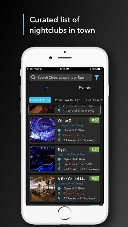 Clubup - Discover Nightlife