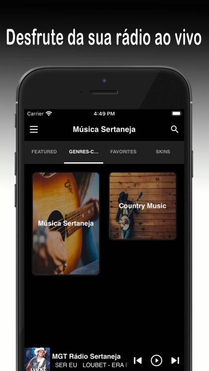 Música Sertaneja - Radio