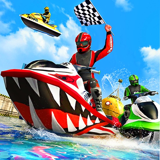 Water Surfing Speed Boat Racer
