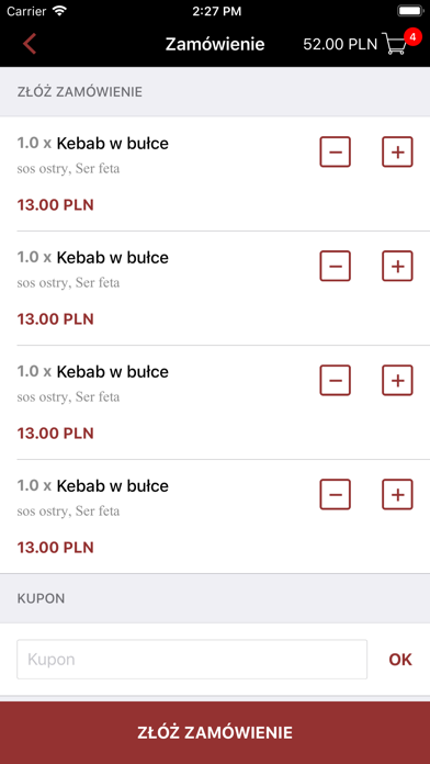 How to cancel & delete Nazar Kebab Żory from iphone & ipad 4