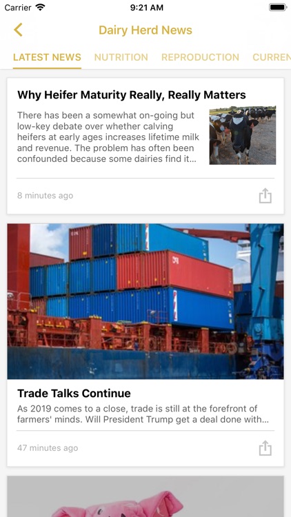 Dairy News and Markets