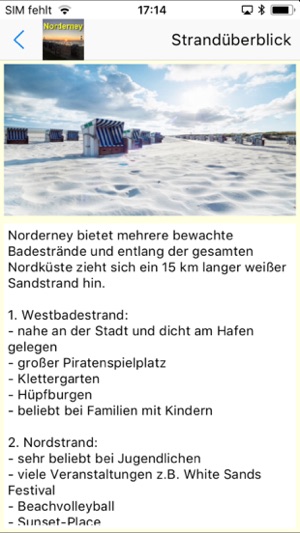 Norderney App für den Urlaub(圖7)-速報App