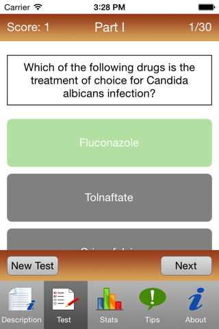 APMLE Tests screenshot 2