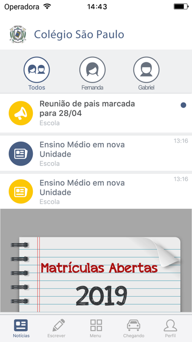 How to cancel & delete Colégio São Paulo - Rio from iphone & ipad 3