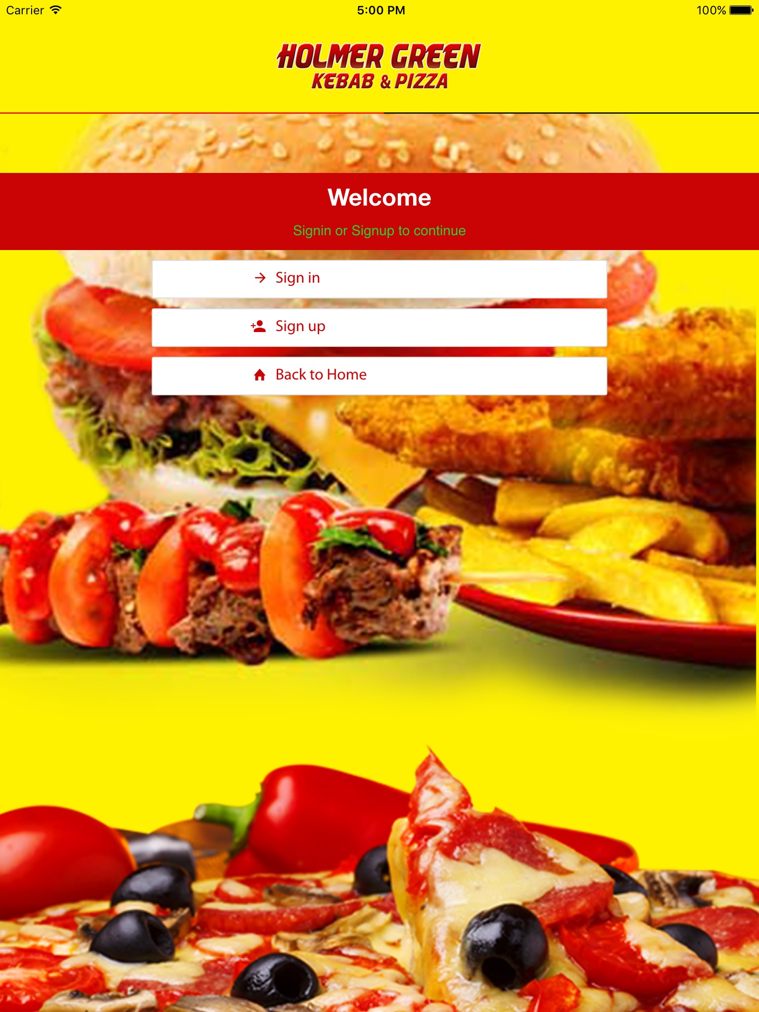 Holmer Green Kebab and Pizza screenshot 4