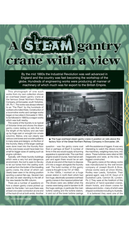 The Old Machinery Magazine screenshot-3