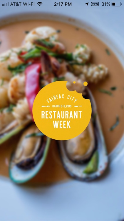 Fairfax City Restaurant Week