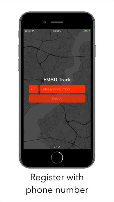 EMBD Track screenshot 2
