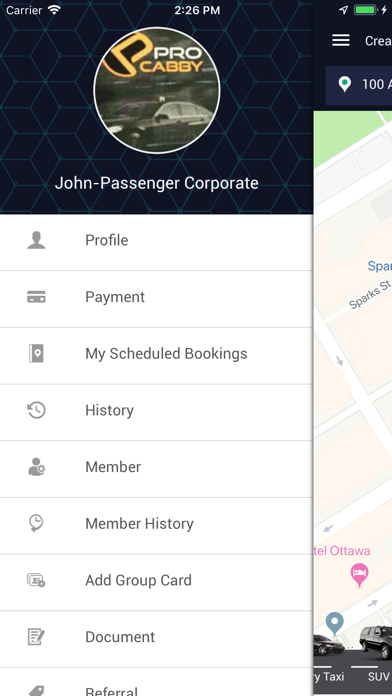 ProCabby Passenger screenshot 3