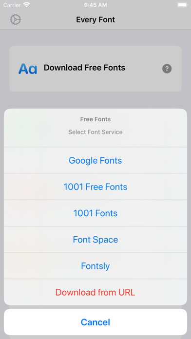 EveryFont : Install Any Font screenshot 2