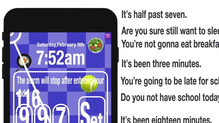 Talking Alarm Clock(B) screenshot-3