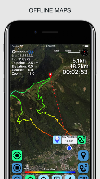 GPS Tracker, GPX Viewer Screenshots