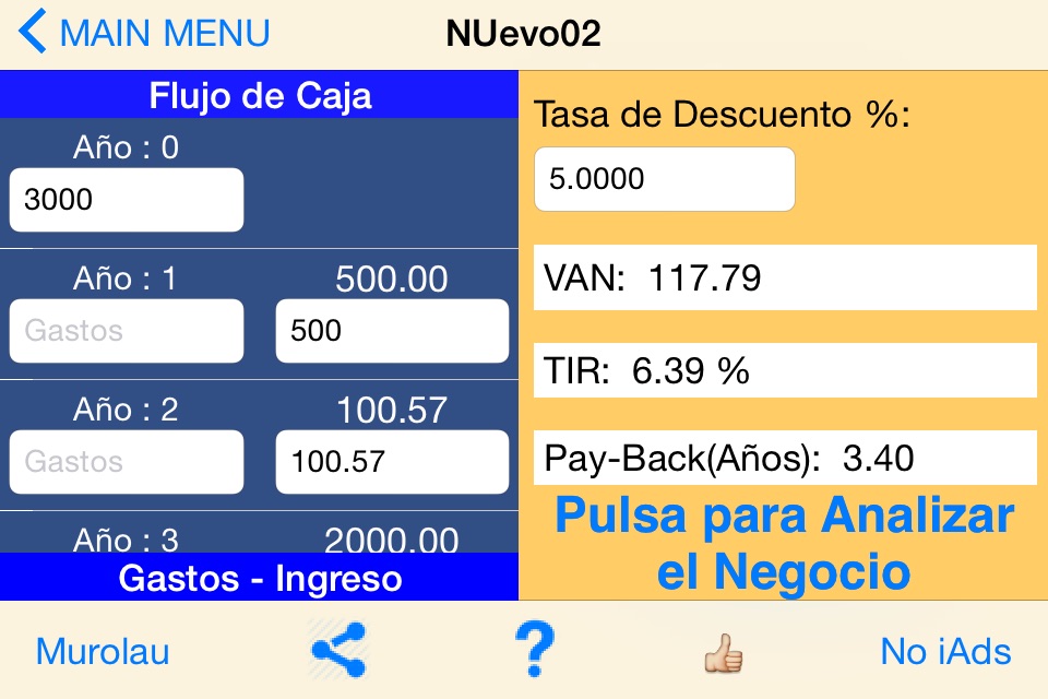 Basic Business Analyzer screenshot 2