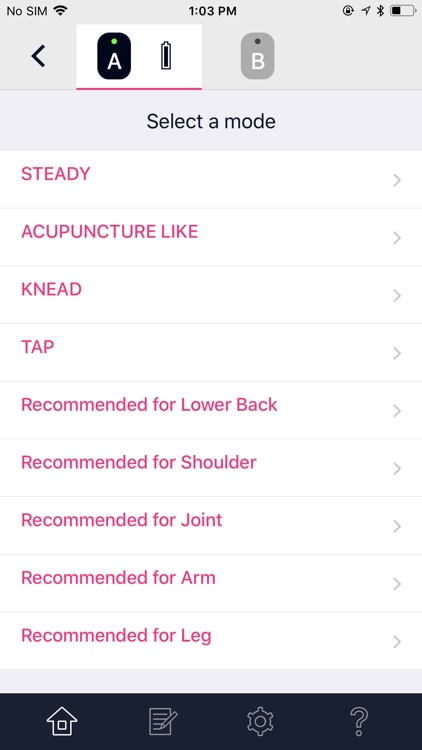 Omron TENS screenshot-3