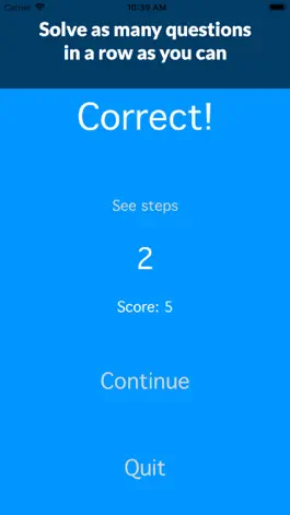 Game screenshot Mental Math - Quick math game hack