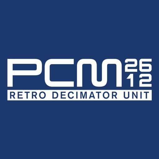 PCM2612 Retro Decimator Unit iOS App