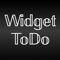 Icon To Do List Widget: WidgetToDo