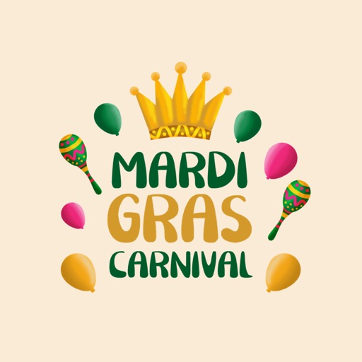 Mardi Gras Stickers ! icon