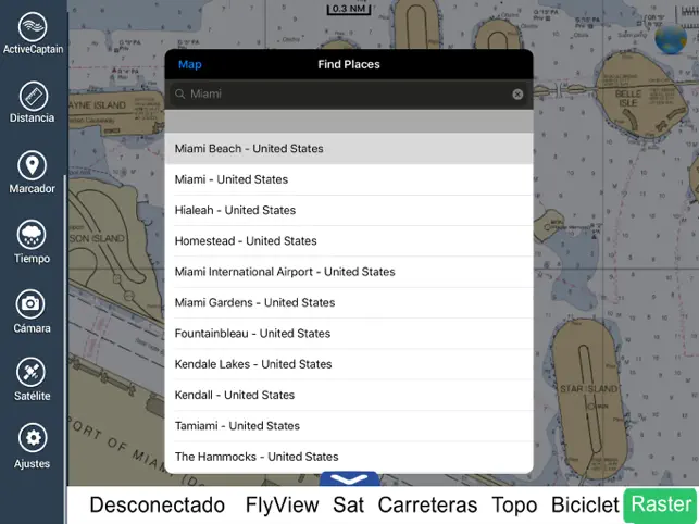 Imagem 8 AIS Maps: Marine & Lake charts iphone