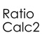 This iPhone App is a tool to calculate the ratio