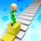 Create your pile to surf the stairs and win the race