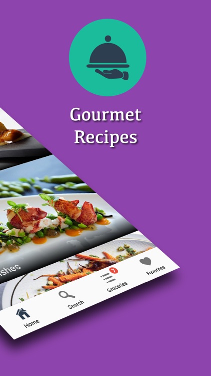 Gourmet Recipes: Fancy Meals screenshot-1