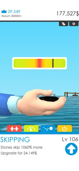 Game screenshot Stone Skimming apk